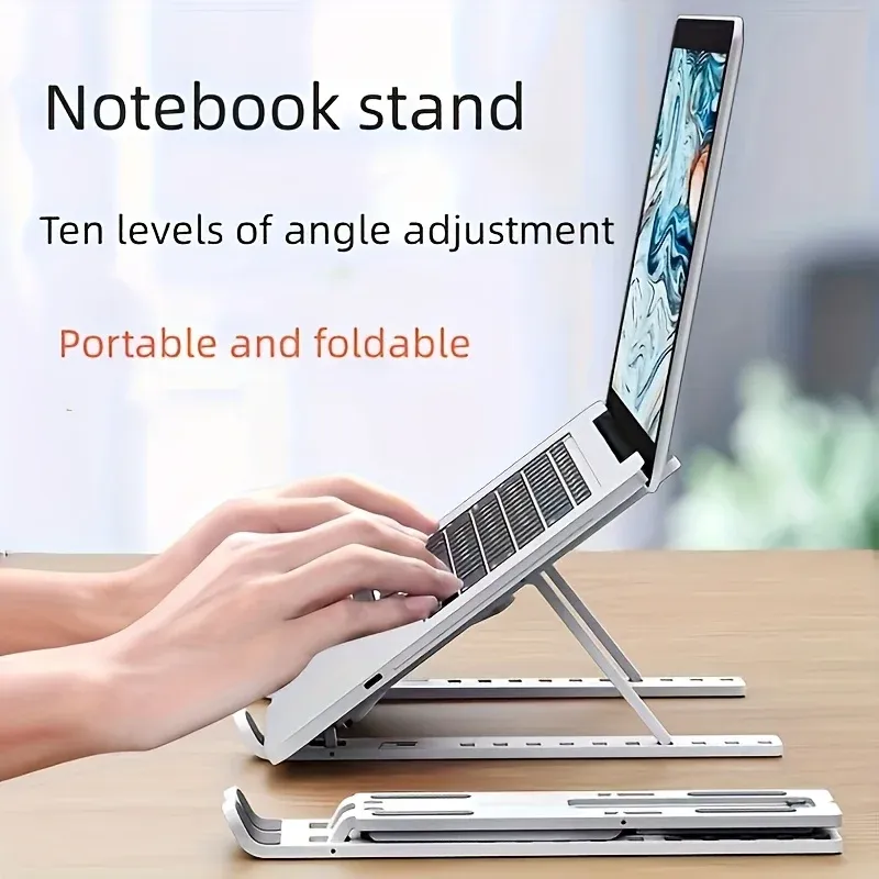 Adjustable Plastic Laptop Stand 2