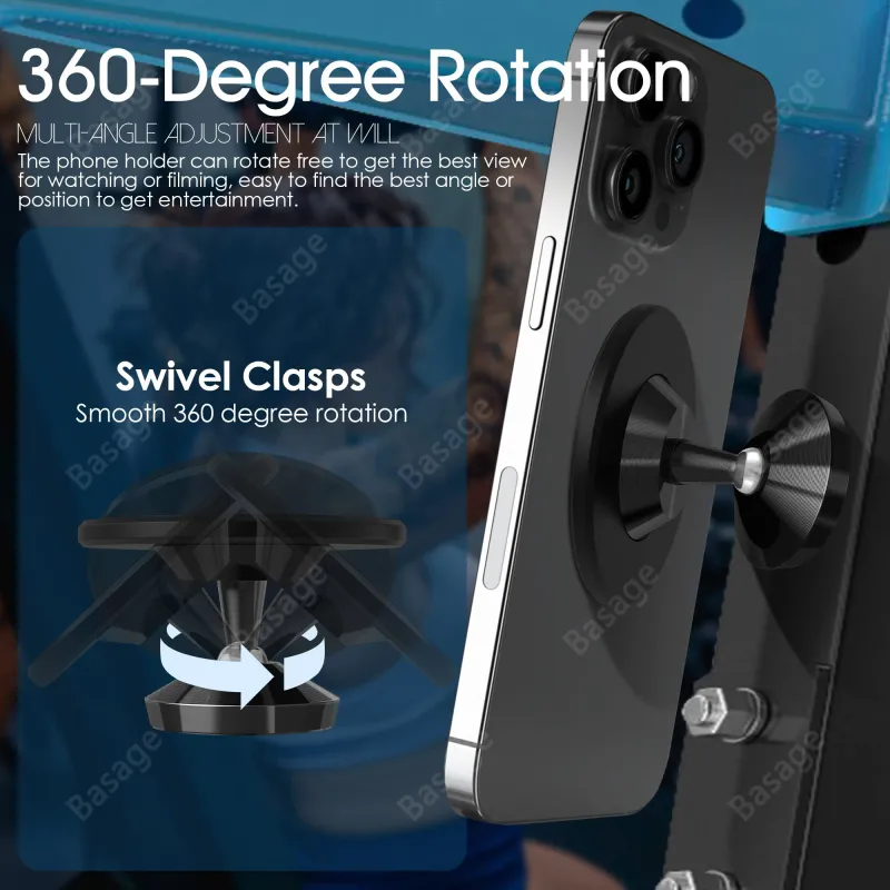 Gym Mate Magnetic Phone Mount for Workouts 2