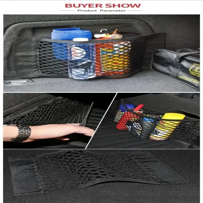 Car Storage Mesh Pocket Organizer 5