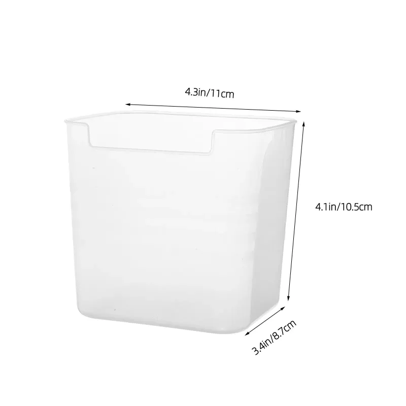 3Pcs Clear Fridge Organizer Bins 4