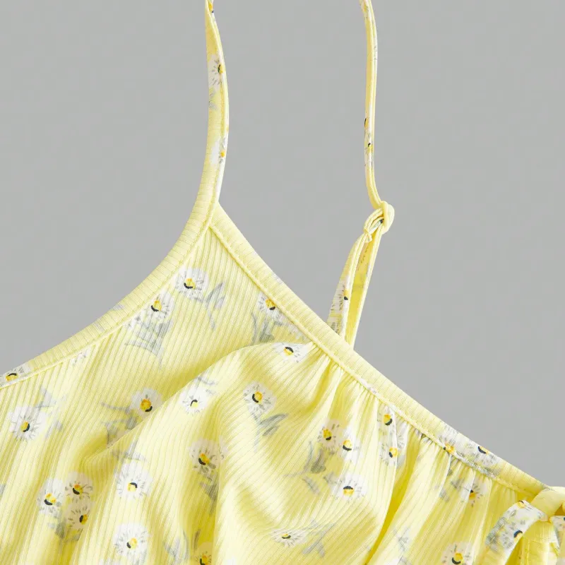 Floral Sleeveless Camisole Dress 5