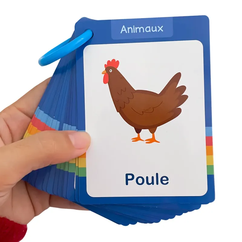 French Animals Vocabulary Flashcards 3