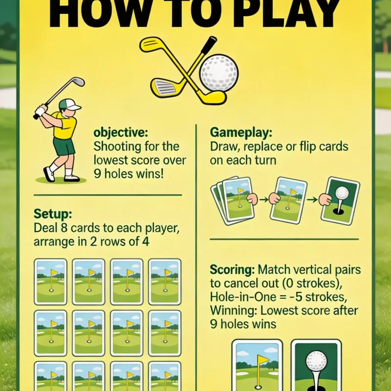 Play Nine Golf Card Game 2