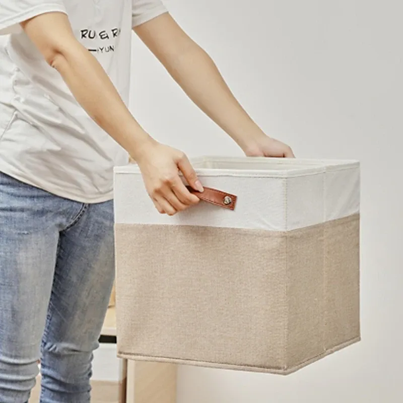 Foldable Rattan Storage Basket 4