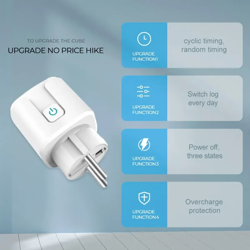 Tuya Zigbee Smart EU Socket 20A 2