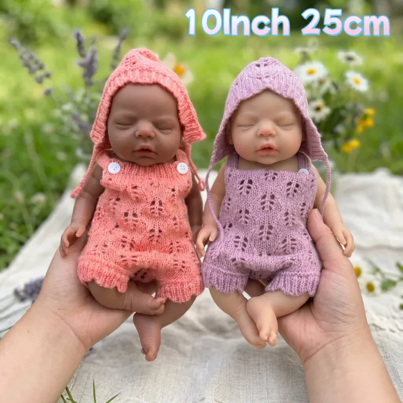25cm Silicone Reborn Baby Girl Doll 2