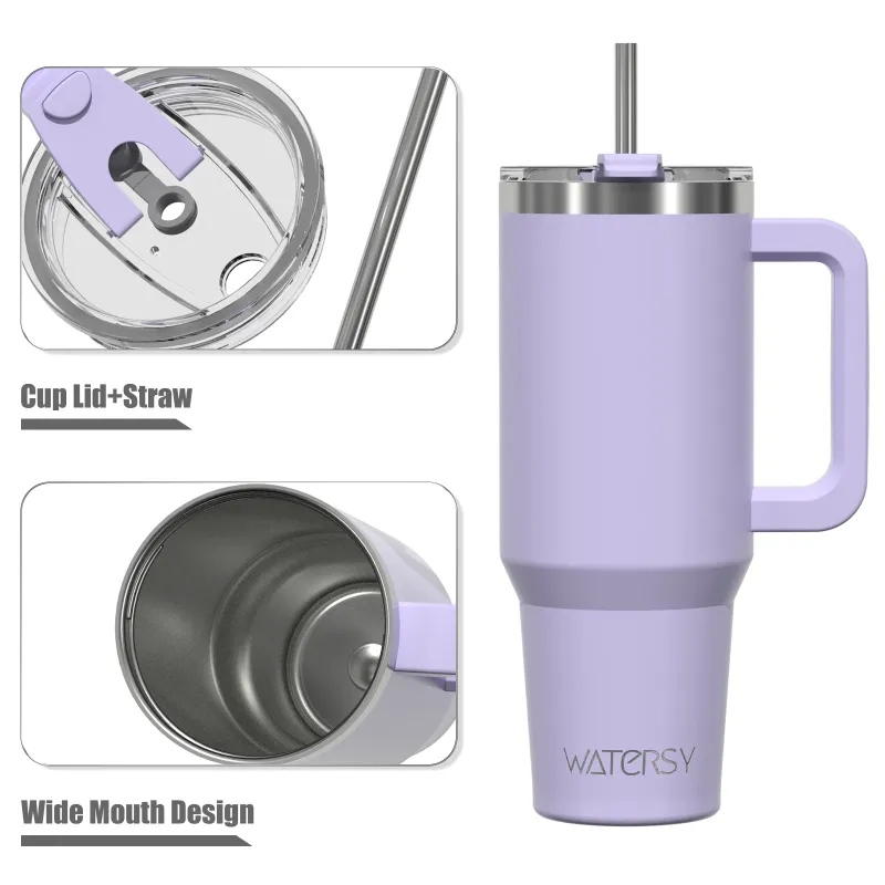 Large Capacity Thermal Tumbler with Handle 2