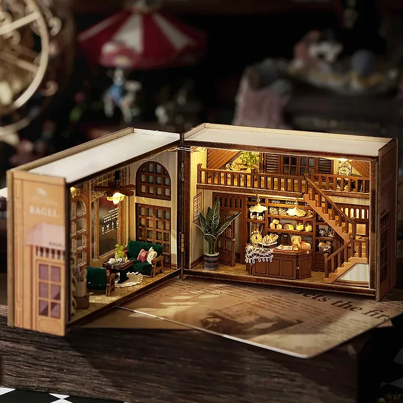 DIY Miniature Dollhouse 3D Puzzle Kit 4