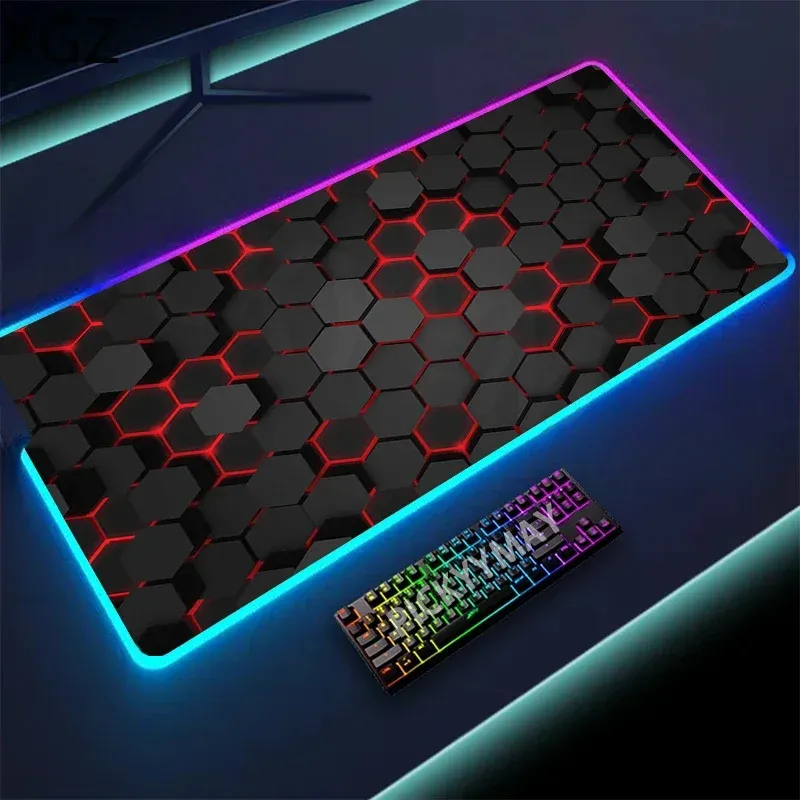 XXL RGB Gaming Mouse Pad - 12 LED Lights 4