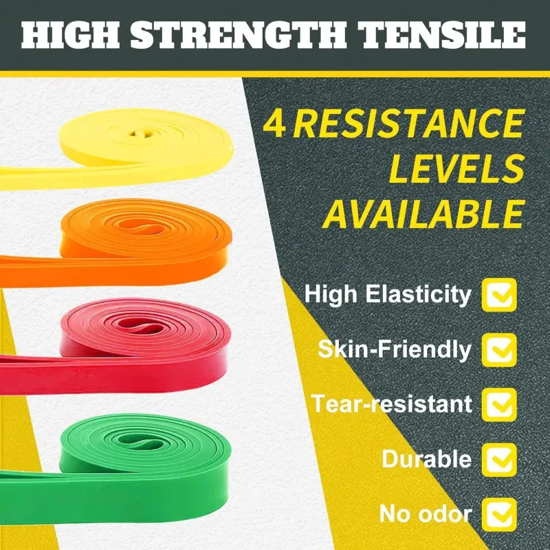 Heavy Duty Resistance Bands Set 4
