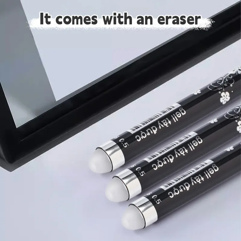 26 Pcs Kawaii Erasable Gel Pens 0.35mm 3