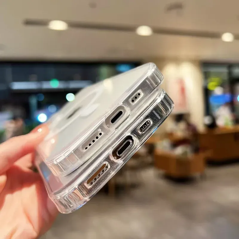 Clear Magnetic Magsafe Case for iPhone 3
