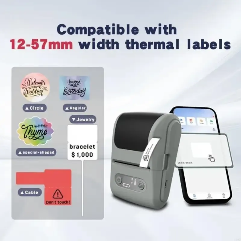 Bluetooth Thermal Label Maker F19E 1