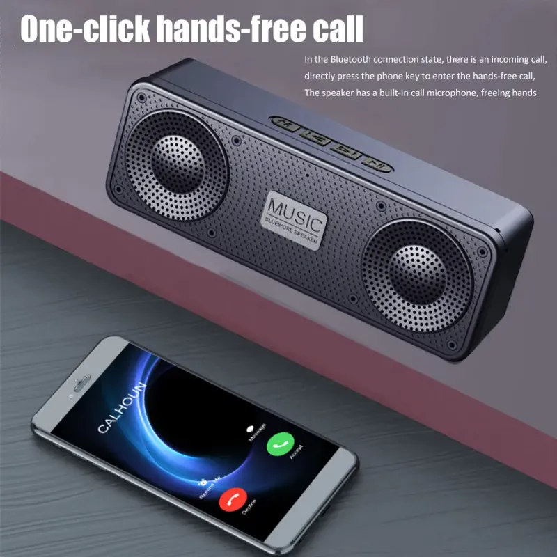 Портативная Bluetooth-колонка S18 с FM-радио 2