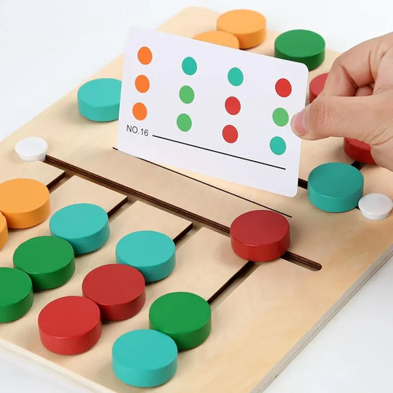 Montessori Color Slide Puzzle 2