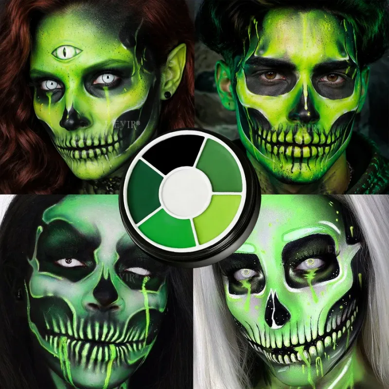 6-Color SFX Face & Body Paint Palette 4