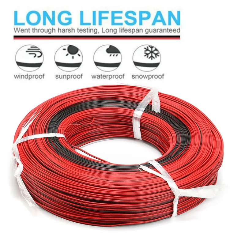 2-Pin Tinned Copper Extension Cable 4