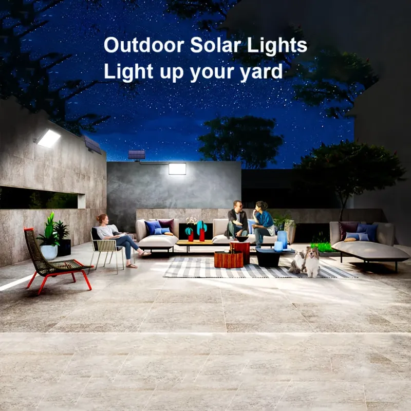 400 LED Solar Security Lights 2