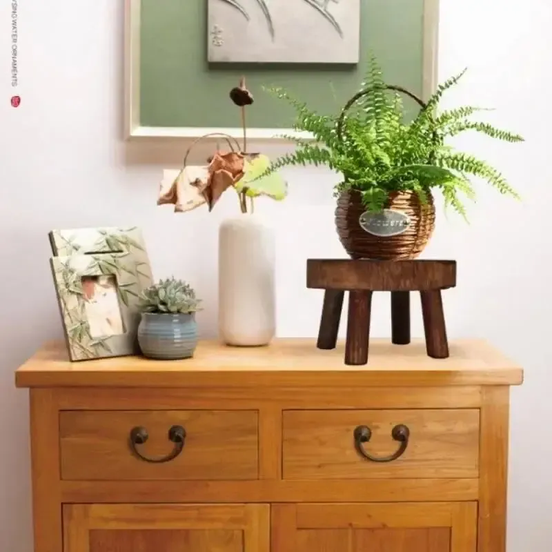 Wooden Plant Stand Pot Base Holder 2