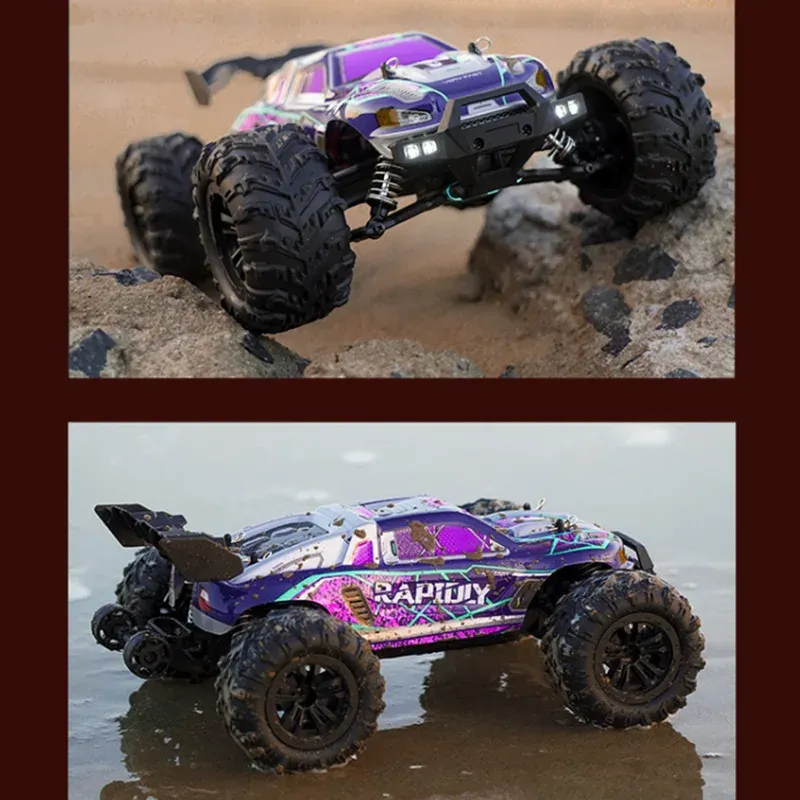 80KM/H 4WD RC Truck with LED Lights 6