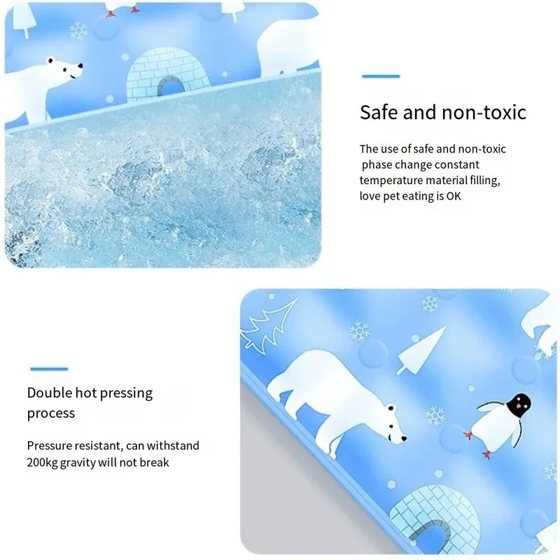 Cool Pet Cooling Mat Ice Gel Pad 2