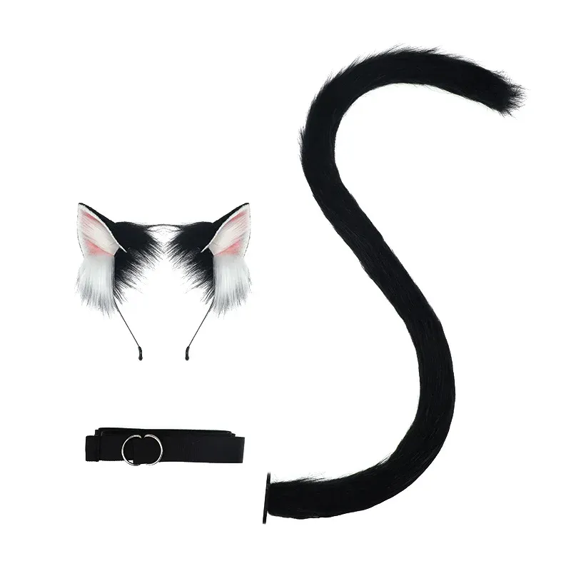 Cat Ear Headband & Tail Cosplay Set 5