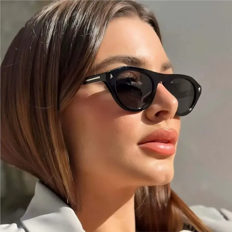 Cat Eye Retro Sunglasses Women Y2K 2