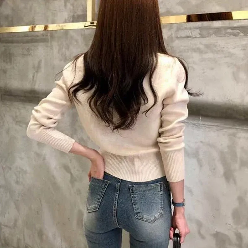Autumn Knitted Cardigan Sweater for Women 6