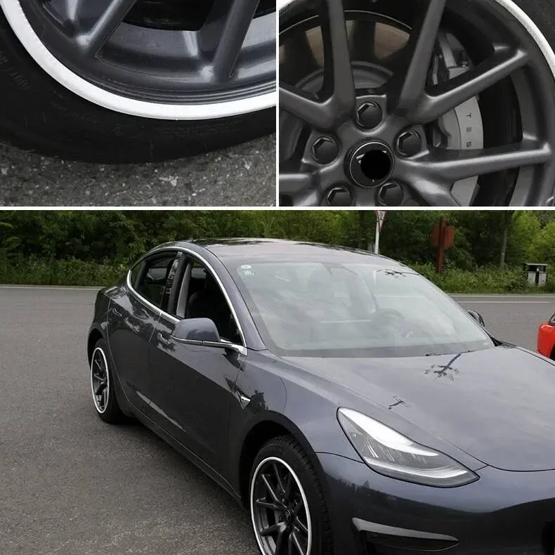 Universal 4-Piece Wheel Rim Protectors 3