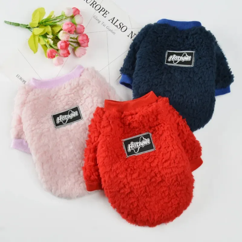Winter Dog Sweater Coat for Small Dogs 2
