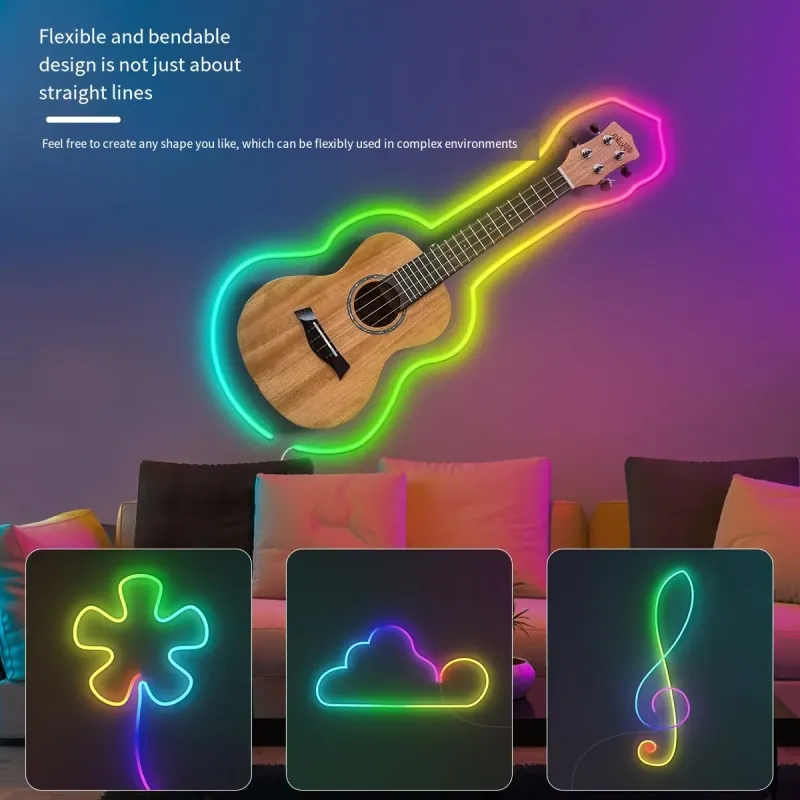 RGB LED Strip Lights with Music Sync 4