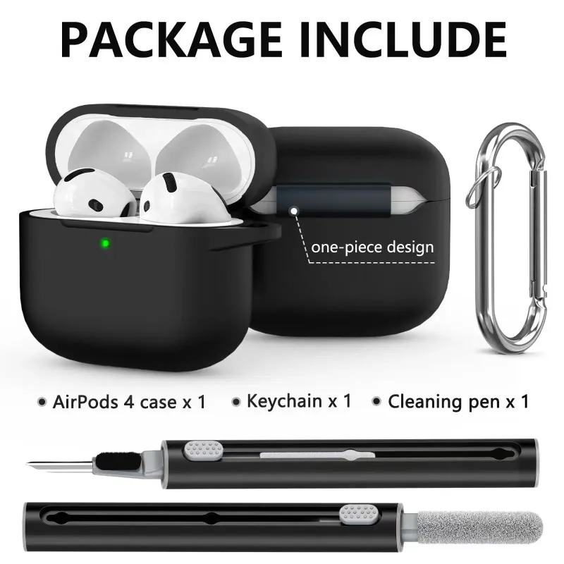 AirPods 4 Case Cover with Cleaner Kit 3