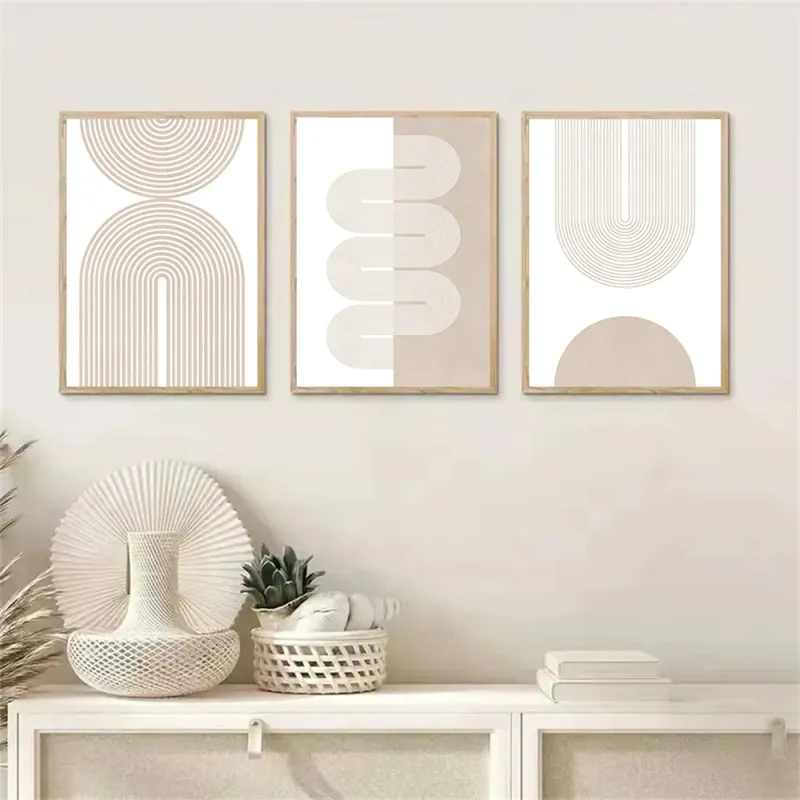 Geometric Boho Canvas Wall Art 2