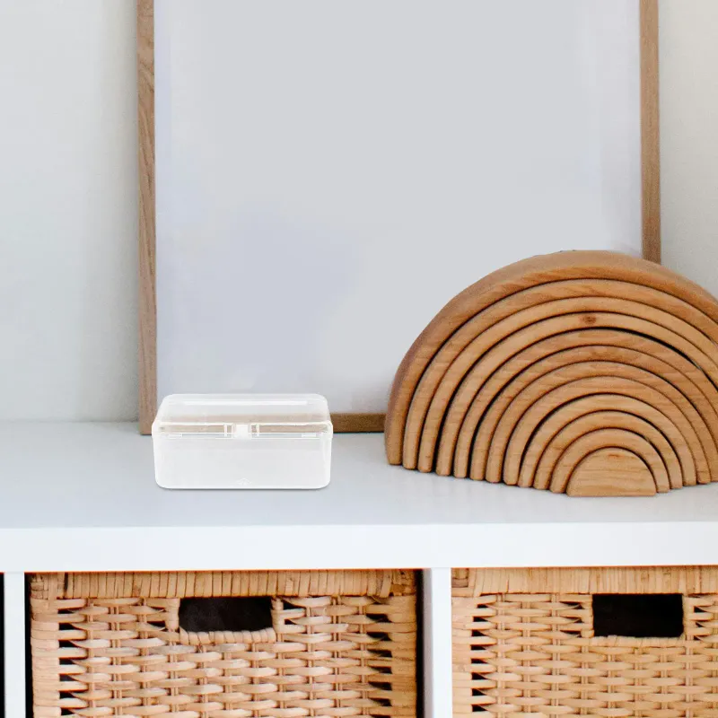 Clear Stackable Storage Bin 3