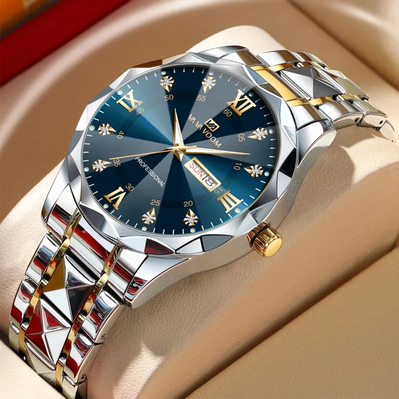 VA VA VOOM Rhinestone Men's Watch 41mm 1