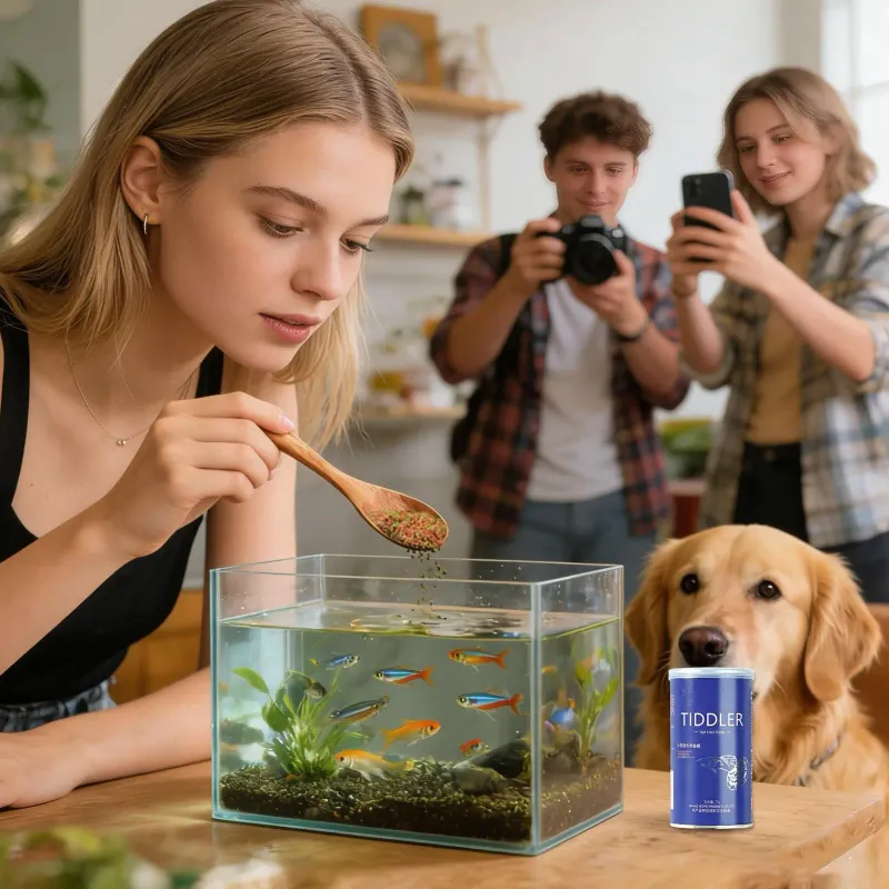 Small Betta Fish Food Aquarium Feed 4