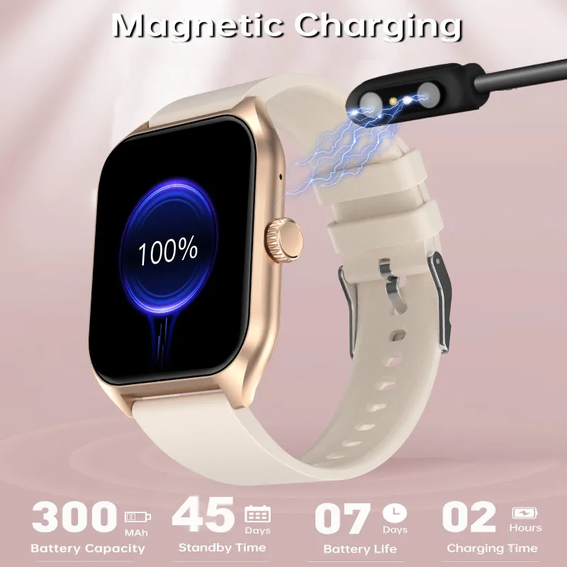 AI Smart Watch with Voice Assistant 6