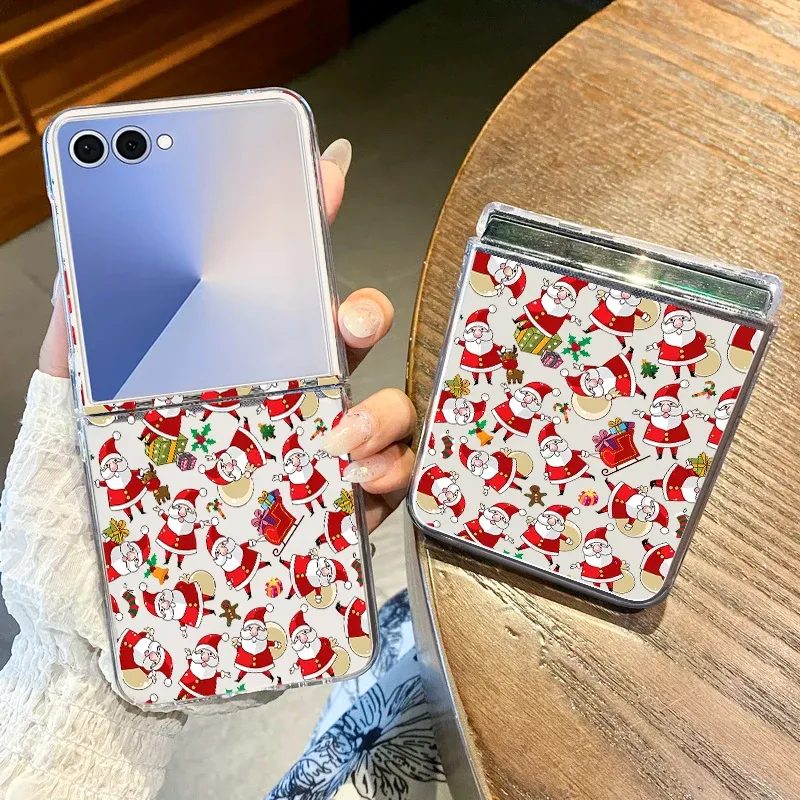 Christmas Elk Snowman Z Flip Case 2