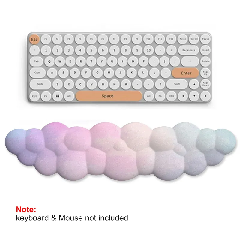 Cloud Keyboard Wrist Rest Set 5