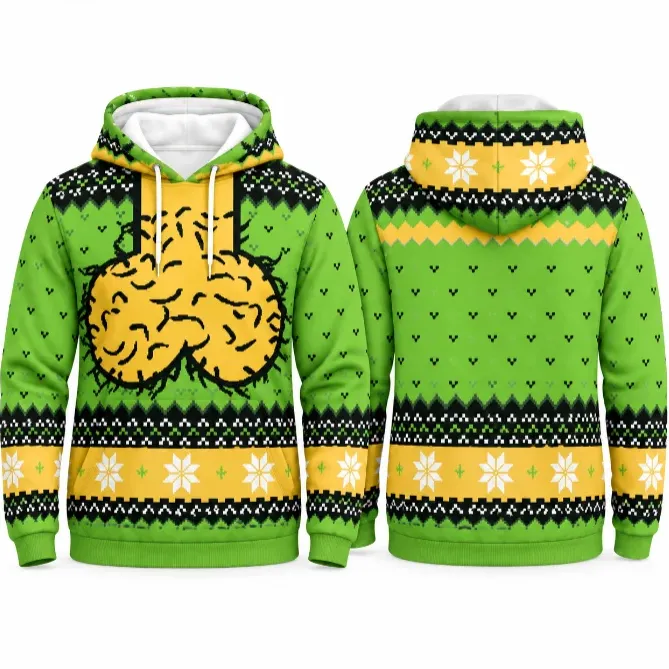 Christmas Ugly Hoodie Sweatshirt Unisex 3