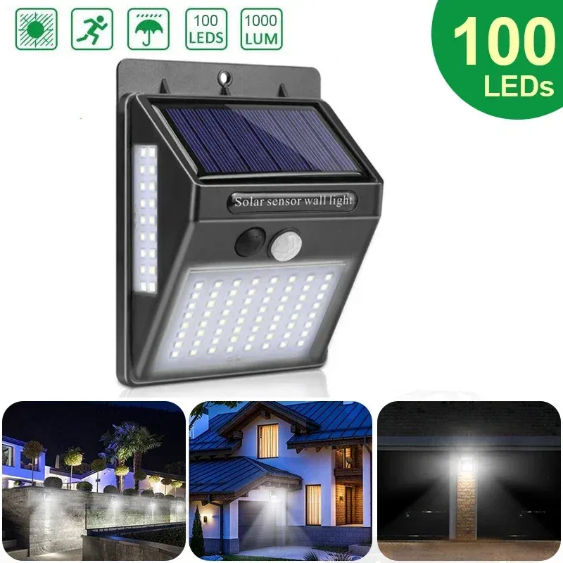 Solar Motion Sensor Wall Light 1