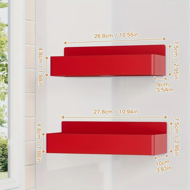Magnetic Fridge Organizer Set (2-Pack) 6