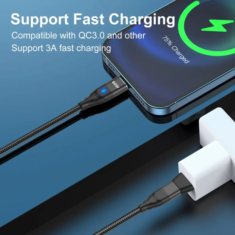 60W Magnetic Fast Charging Cable 3