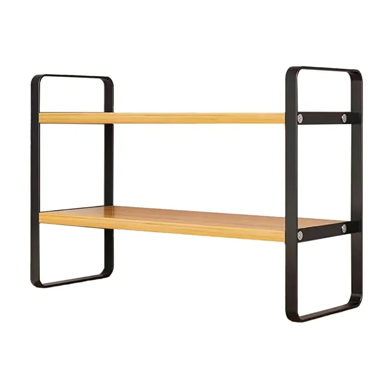Wooden Desktop Organizer Shelf 1