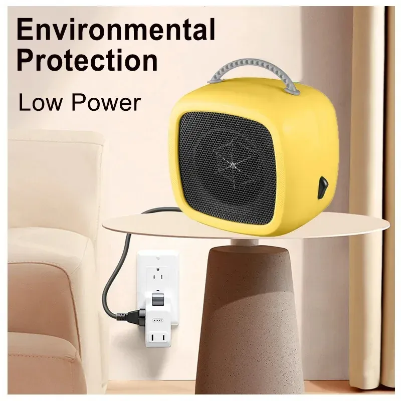 Small Fan Heater 2-Gear Office Heater 3