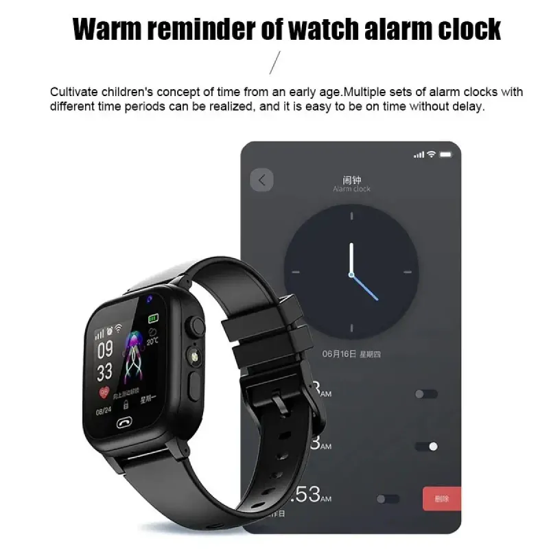 Kids 4G Smart Watch GPS Tracker 6