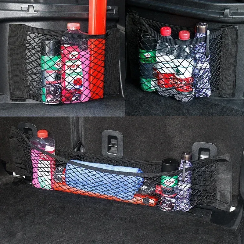 Car Seat Back Mesh Storage Organizer 5