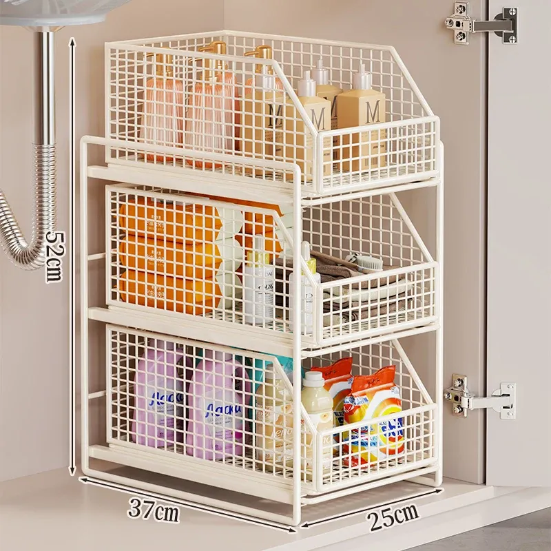 Heavy Duty Pull-Out Under Sink Organizer 4