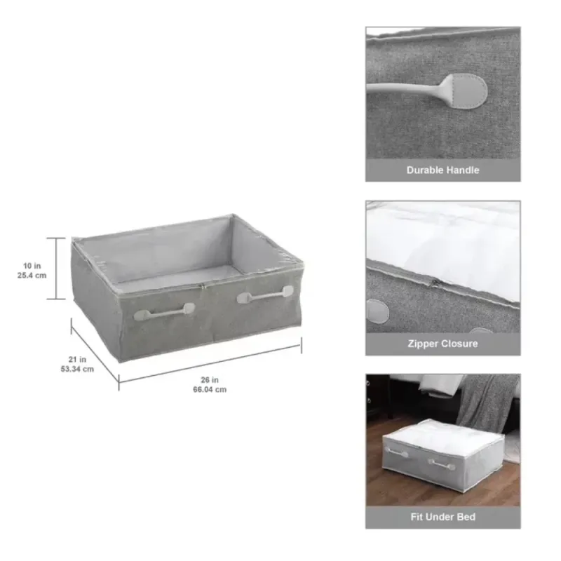 Under Bed Storage Bins 2-Pack 2