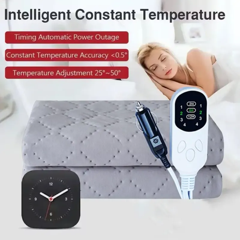 12V Heated Car Travel Blanket 4